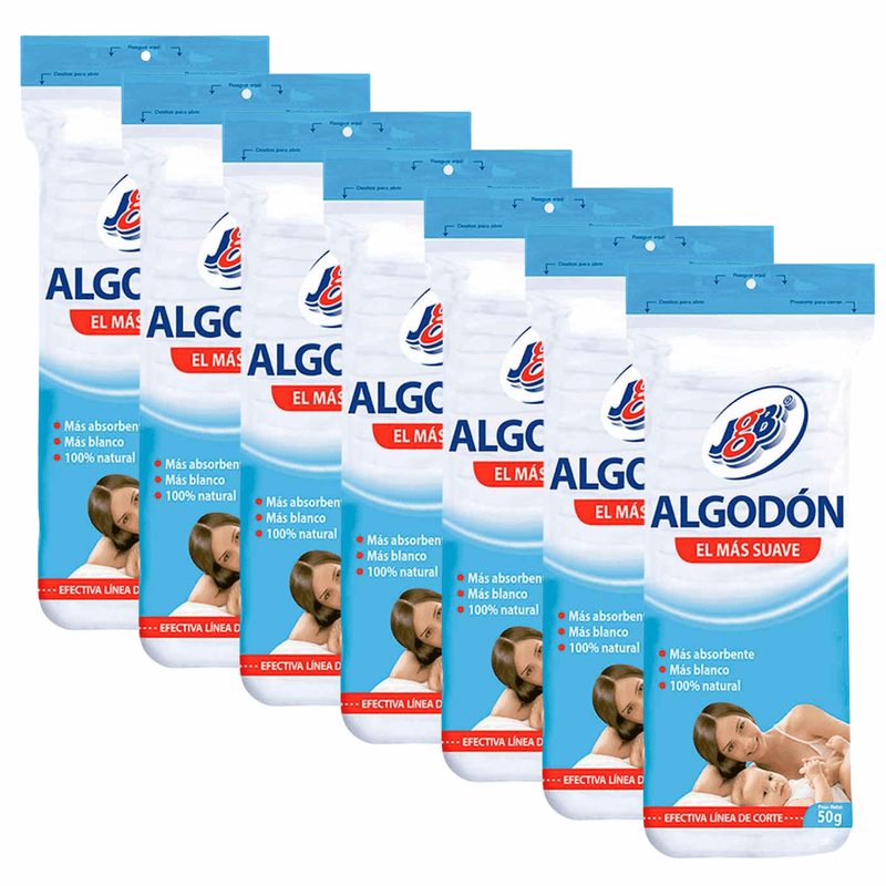 Algodón Zig Zag Bolsa 50 Gr Pague 6 Lleve 7 Jgb