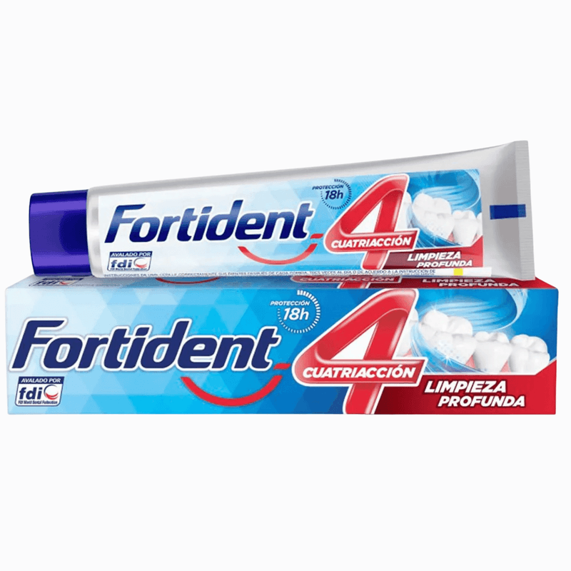 Crema Fortident Limpieza Profunda 76 g