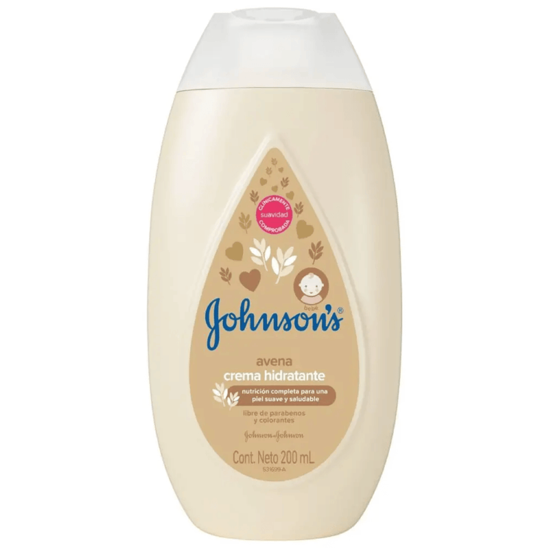 Crema Líquida Johnson´S Avena Frasco X 200 Ml