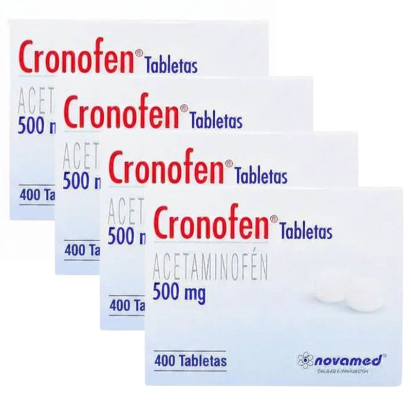 Oferta Cronofen 500 Mg X 400 Tabletas