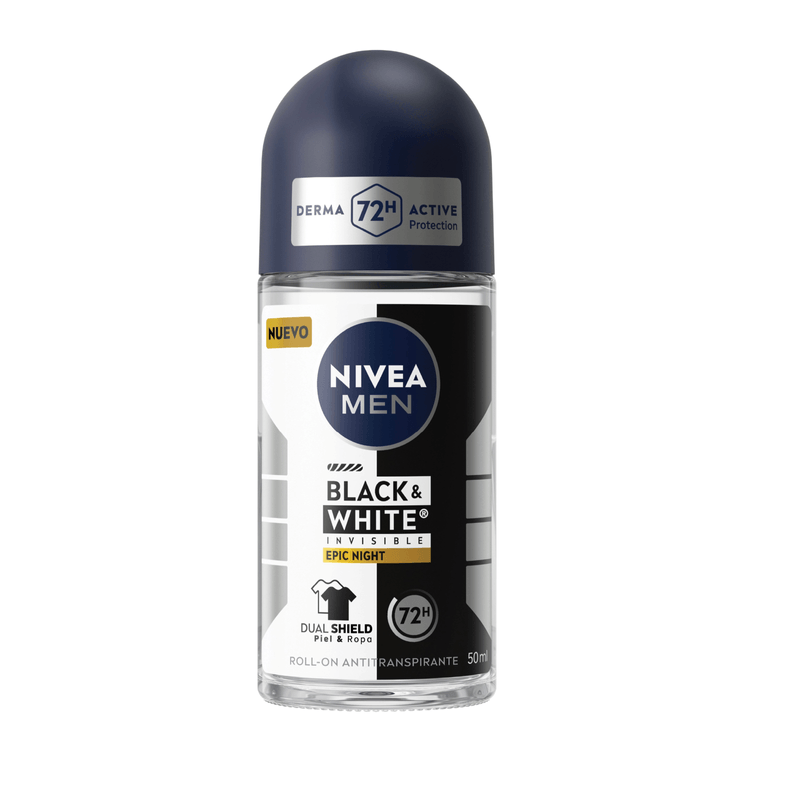 Desodorante Roll-On Nivea Black & White Epic