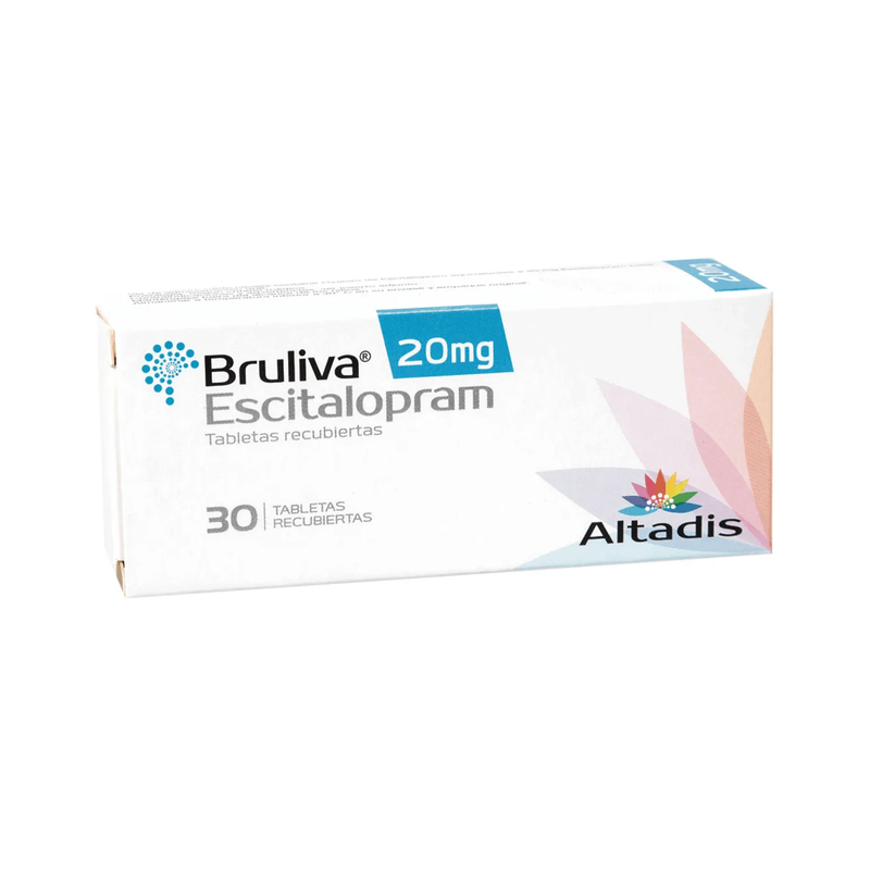 Bruliva 20 mg Caja x 30 Tabletas Recubiertas