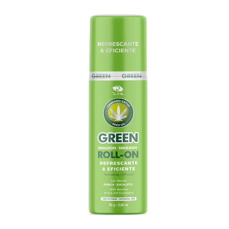 Emulsión Refrescante Corporal Green Roll-On