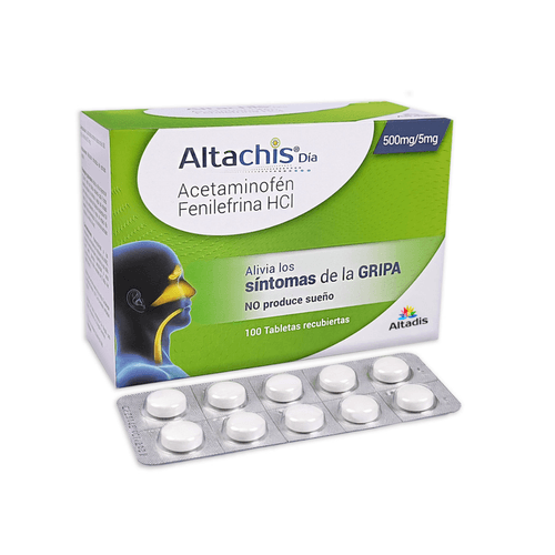 Altachis Día (Tadalafilo) Caja x 100 Tabletas Recubiertas