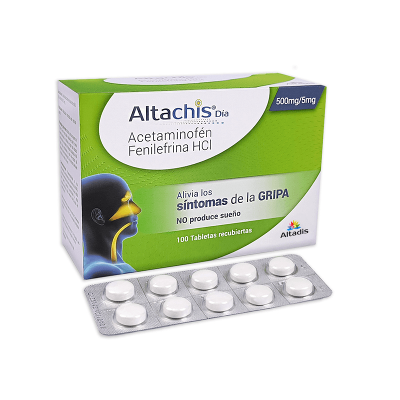 Altachis Día Caja x 100 Tabletas Recubiertas