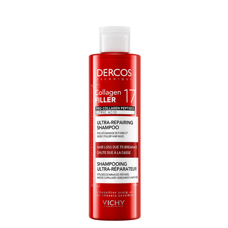 Shampoo Capilar Vichy Dercos Collagen 17 Filler