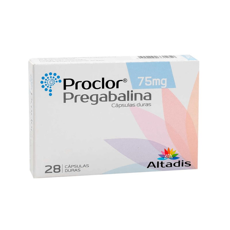 Proclor 75 mg Caja x 28 Cápsulas Duras
