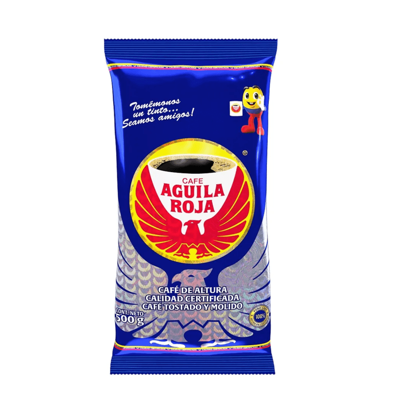Café Tostado y Molido Águila Roja x 500 g
