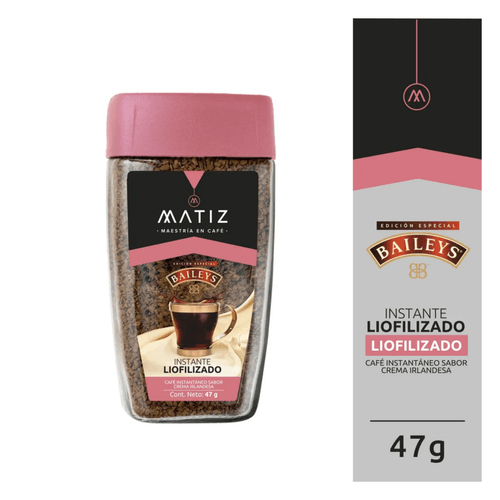 Café Liofilizado Matiz Sabor Baileys Frasco x 47 g