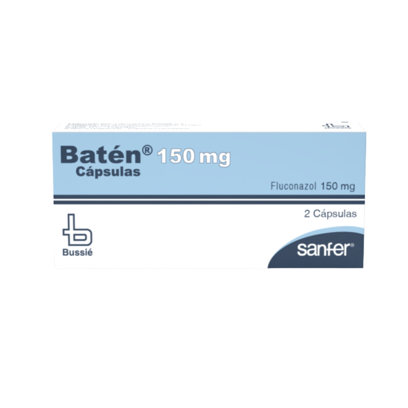 Baten 150 mg (Fluconazol) Caja x 2 Cápsulas