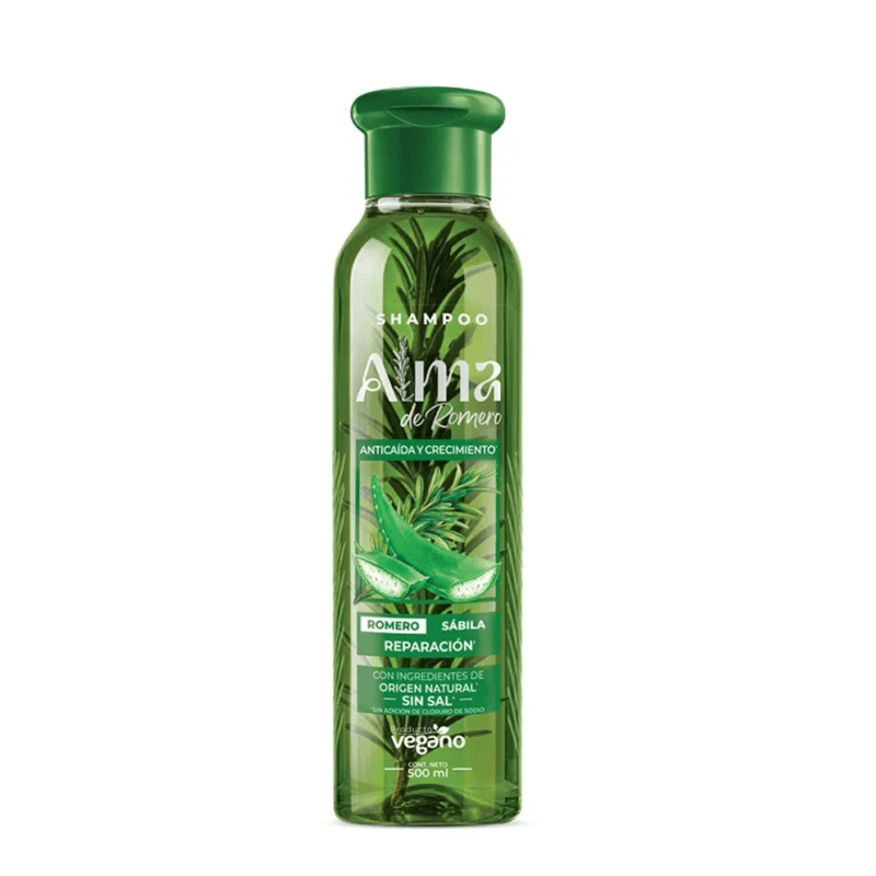Shampoo Capilar Alma Romero y Sábila x 500 ml