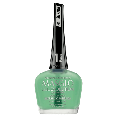 Base Fortalecedora para Uñas Masglo Ajo y Limón Frasco x 13.5 ml