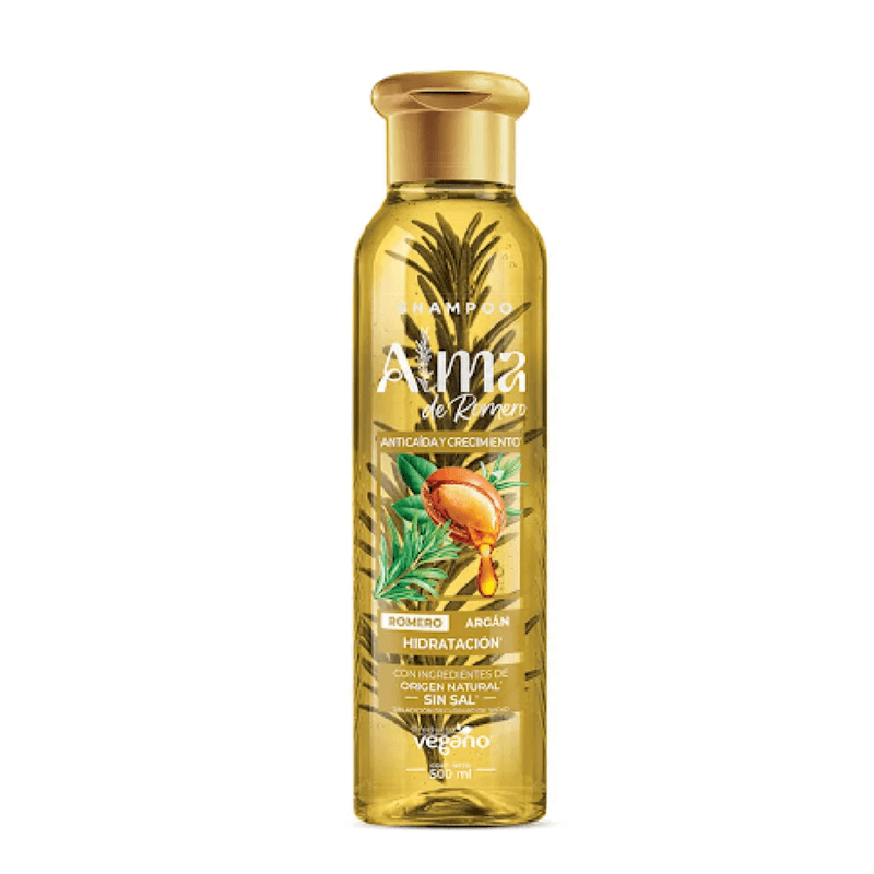 Shampoo Capilar Alma Romero y Argán x 500 ml