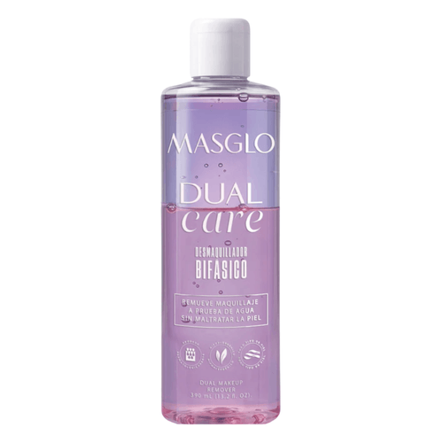 Desmaquillador Bifásico Masglo Dual Care Frasco x 390 ml