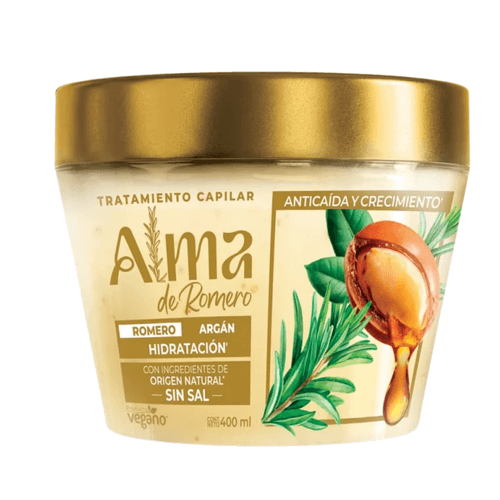 Tratamiento Capilar Alma de Romero y Argán Frasco x 400 ml