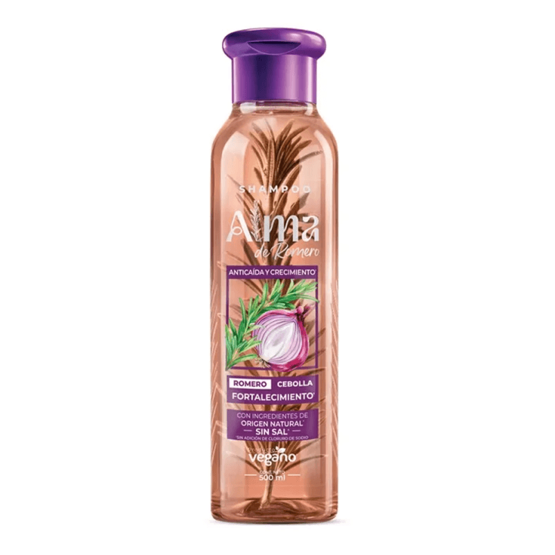 Shampoo Capilar Alma Romero y Cebolla x 500 ml
