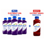 Pack Electrolit 5 Electrolit Sabor Uva 625 ml
