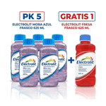 Oferta 5+1 Electrolit Mora Azul Frasco x 625 ml