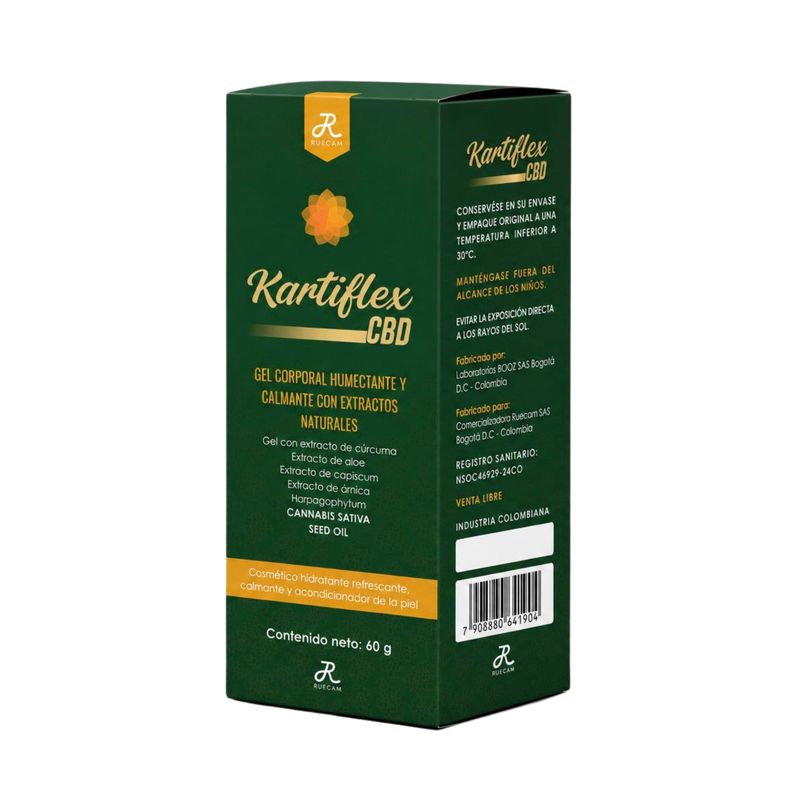 Gel Corporal Kartiflex CBD Tubo x 60 g