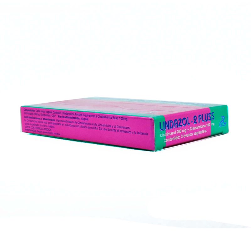 Lindazol-2 Plus Caja X 3 Ovulos Ruecam