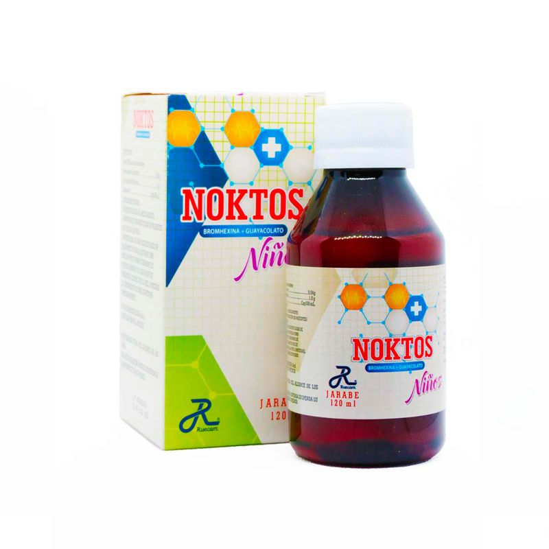 Noktos Niños Jarabe Frasco X 120 Ml Ruecam