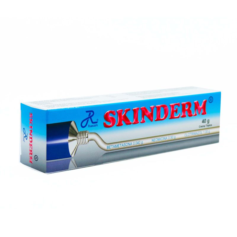 Skinderm tubo x40 gr crema marca Ruecam