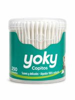 Copitos Algodón Yoky Biodegradables Tarro x 250