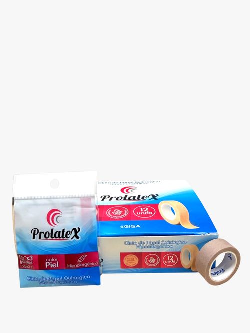 Cinta Médica Micropore Prolatex Color Piel 1/2 in x 3 yd Rollo x 1 Unidad