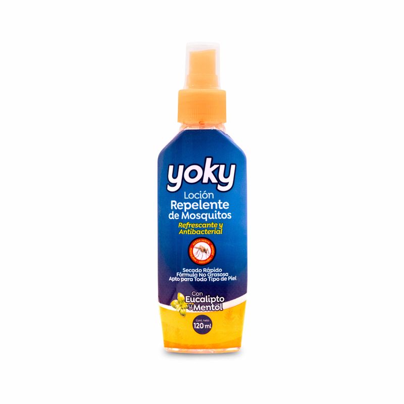 Repelente Yoky Spray Eucalipto Frasco 120 ml