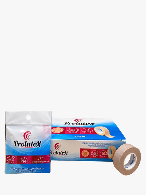 Cinta Médica Micropore Prolatex Color Piel 1/2 in x 10 yd Rollo x 1 Unidad