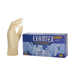 Guantes Látex Examen Examtex Sin Talco Talla M