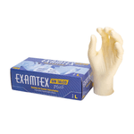 Guantes Látex Examen Examtex Sin Talco Talla L