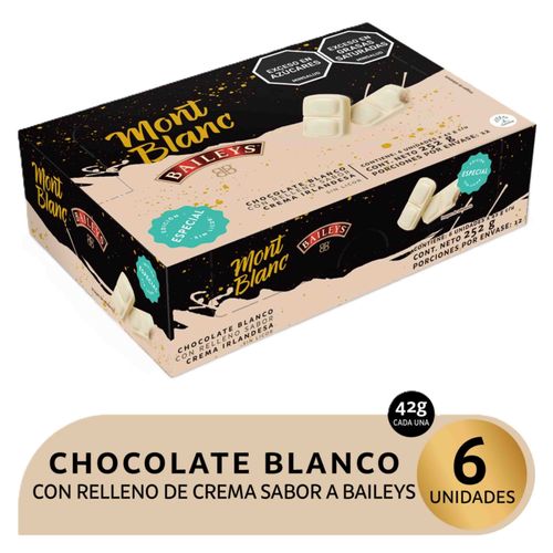 Chocolatina Montblanc Baileys 6 Und 42 Gr Nutresa