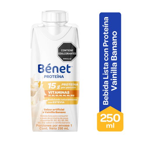Bebida Lista Benet Vainilla Ban 250 Ml Nutresa