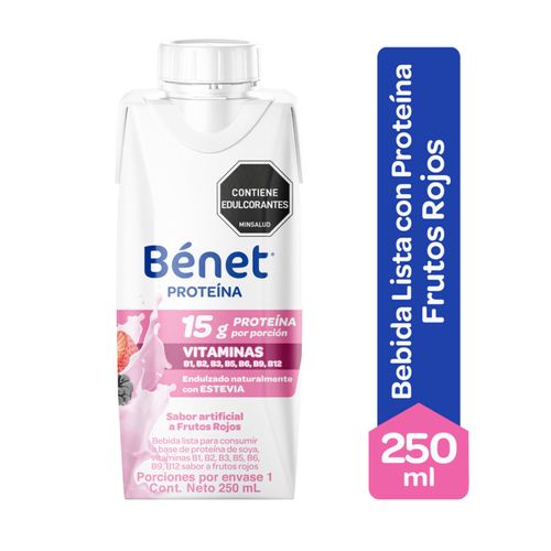 Benet Bebida Lista Frutos Rojos X 250 Ml Nutresa
