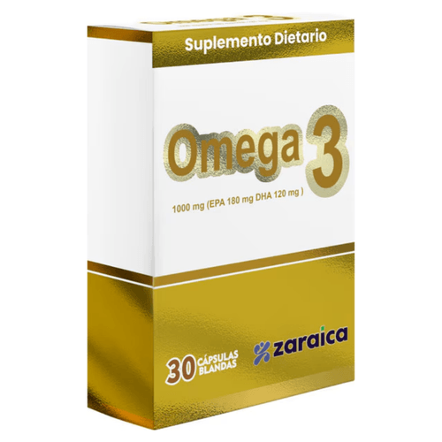 Omega 3 100 Mg Epa 18 Mg Dha 120 Mg Caja X 30 Cápsulas