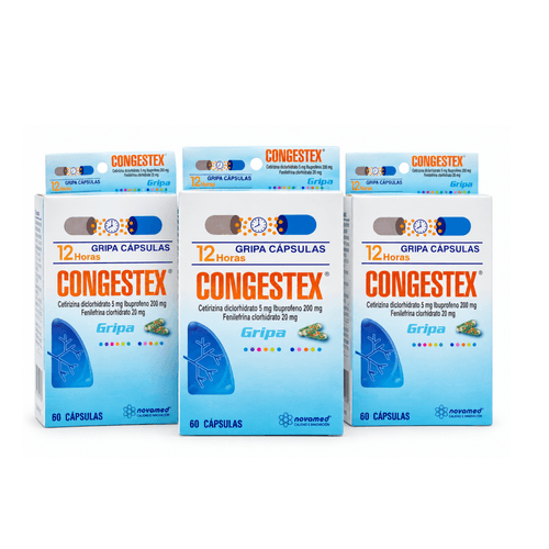 Congestex Caja X 60 Cápsulas Pague 2 Lleve 3
