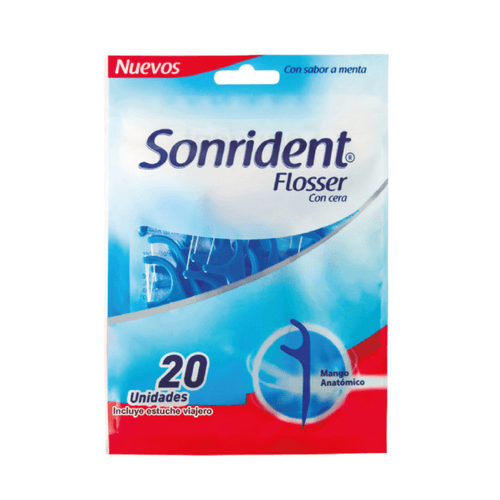 Hilo Dental Flosser Sonrident Paquete X 20 Unidades