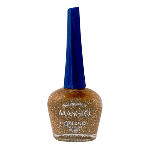 Esmalte para Uñas Masglo Granizado Dorado x 13.5 ml