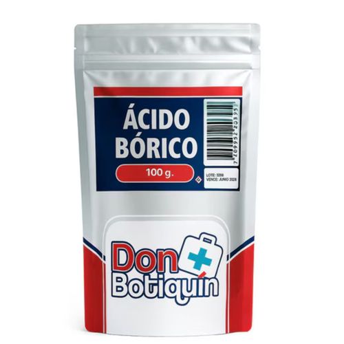 Ácido Bórico en Polvo Don Botiquín Bolsa x 100 g