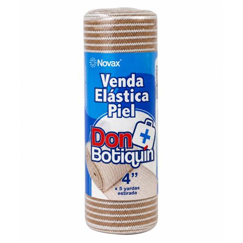 Venda Elástica Color Piel Don Botiquín 4X5 Yardas Unidades
