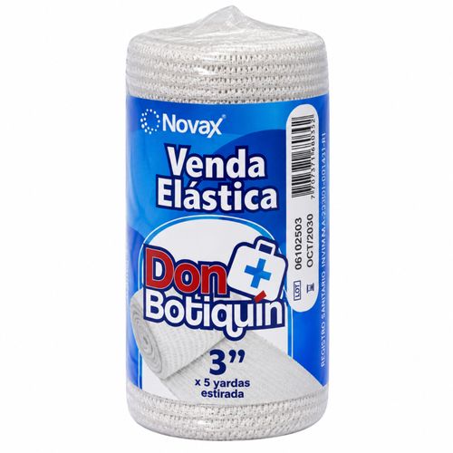 Venda Elástica Don Botiquín 3X5 Yardas X 1