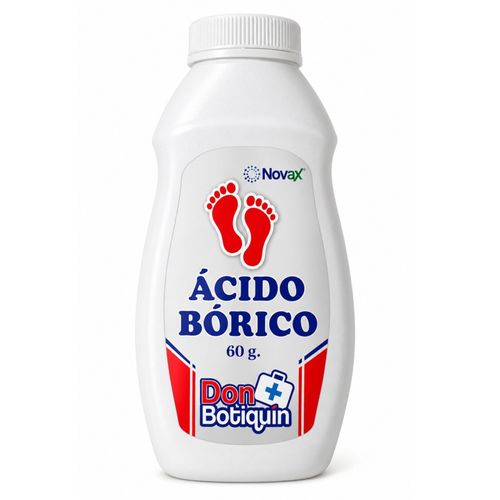 Ácido Bórico Don Botiquín Talquera x 60 g + Gratis 20 g