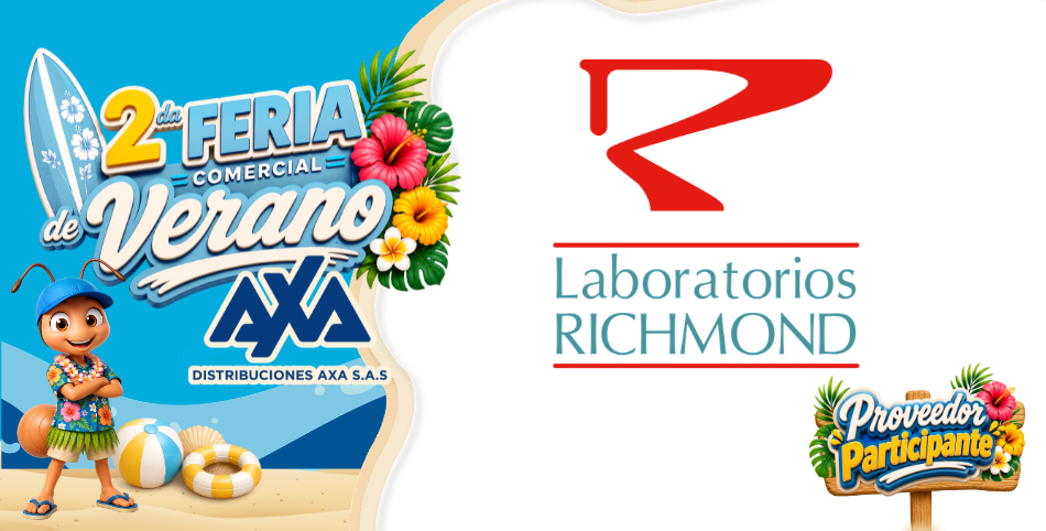 Promociones de Expofarma Richmond en la Feria Comercial de Verano AXA