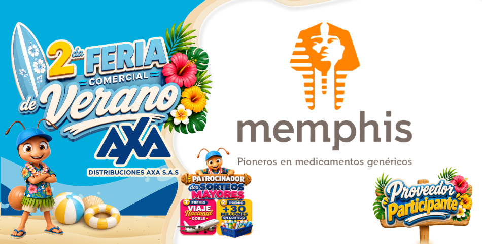 Promociones de Memphis Products en la Feria Comercial de Verano AXA