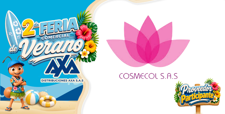 Promociones de Cosmecol en la Feria Comercial de Verano AXA