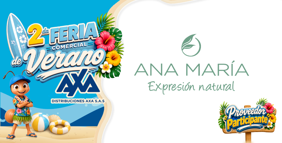Promociones de Ana María en la Feria Comercial de Verano AXA