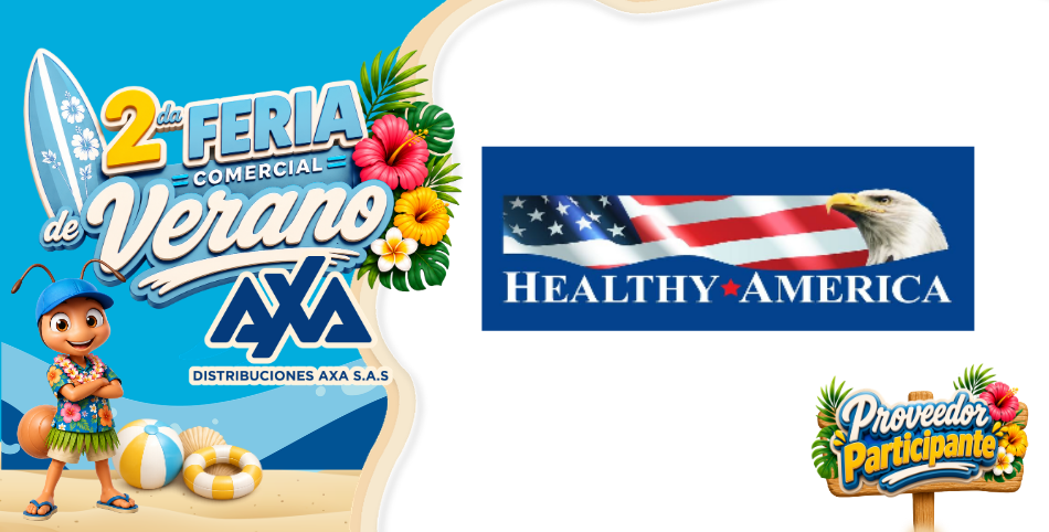 Promociones de Healthy America en la Feria Comercial de Verano AXA