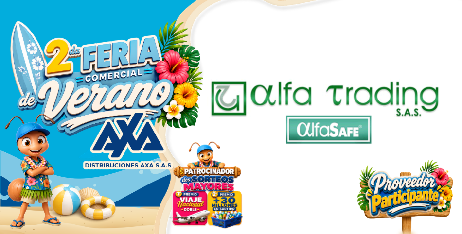 Promociones de Alfa Trading en la Feria Comercial de Verano AXA