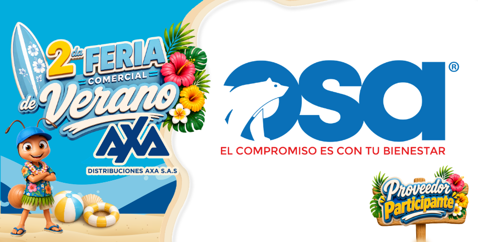 Promociones de Laboratorios OSA en la Feria Comercial de Verano AXA